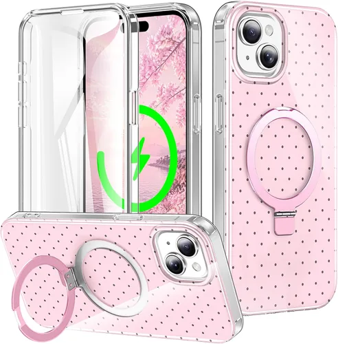 Vista 84 de Funda para iPhone 16 con protector de pantalla-Lotus A25