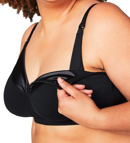 Vista 5 de Posh Womens Maternity Nursing Seamless Bra Nursing Sleep Bra for G-K USF-H UK Cups