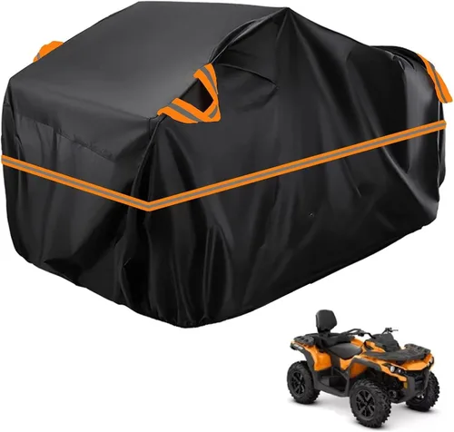Vista 184 de Cubierta para ATV impermeable compatible con Arctic Cat H1 EFI TRV Cruiser 4x4 2011, cubierta de 210D para vehículos de 4 ruedas, cubierta para quad