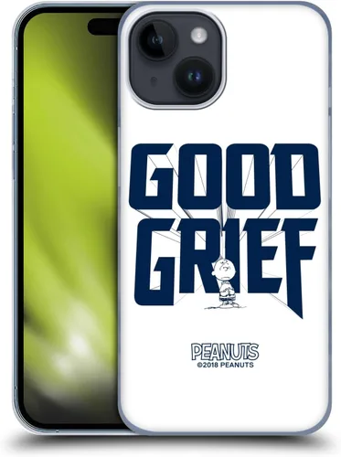 Vista 34 de Head Case Designs Funda rígida con licencia oficial de Peanuts Charlie Brown Good Grief Rock Tees compatible con Apple iPhone 7/8/SE 2020 y 2022