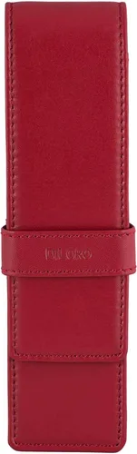 Vista 14 de DiLoro Estuche doble de cuero para lápices para dos bolígrafos y lápices (negro)