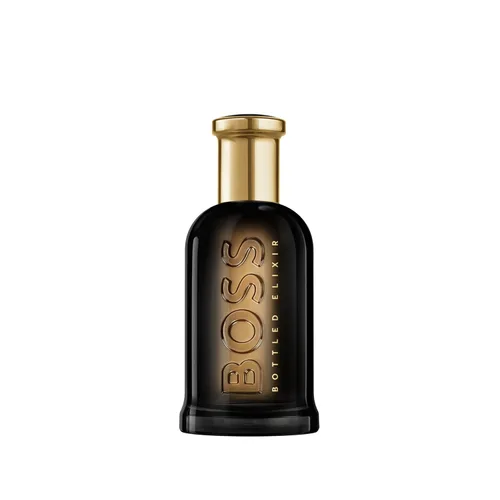 Vista 9 de Hugo Boss Bottled Elixir Parfum – Woody Men's Cologne – With Notes of Incense, Vetiver & Cedarwood Essence – Long Lasting Fragrance