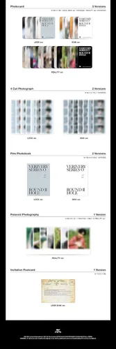 Vista 3 de VERIVERY Series O Round 2: Hole 6th Mini Album Sink Ver 1p Póster Plegable En Paquete+100p PhotoBook+1p 4Cut PhotoBook+16p Film PhotoBook+1p