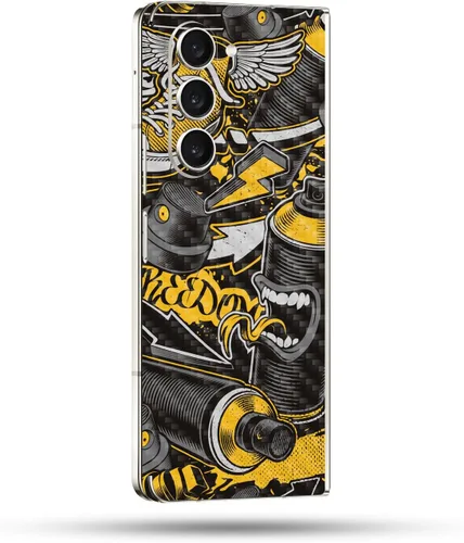 Vista 20 de MightySkins Skin compatible con Samsung Galaxy Z Fold 5 - Puppy Fall Funda protectora de vinilo duradera y única Fácil de aplicar, quitar