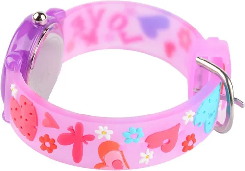 Vista 5 de Venhoo Kids Watches Analog 3D Cartoon Waterproof Sport Children Toddler Wrist Watches Gifts for 3 4 5 6 7 8 9 10 11 12 Ages Girls Little Boys Child