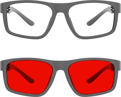 Vista 98 de Eyekepper Gafas de luz azul para hombre y mujer, paquete de 6 lentes Pilot Paquete de 6 color mezclado