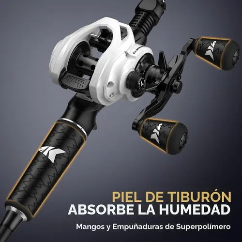 Vista 4 de KastKing Lethal Phantom Twin-Tip Fishing Rod and Reel Combo