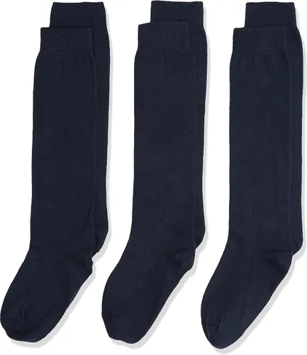 Vista 8 de Medias a la rodilla para uniforme escolar de niñas Blanco