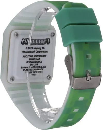 Vista 3 de Accutime Kids Minecraft Character Digital Quartz Wrist Watch, Cool Inexpensive Gift & Party Favor for Toddlers, Boys, Girls, Adults All Ages