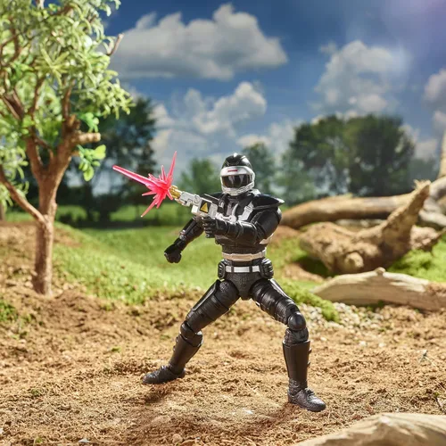 Vista 5 de Power Rangers Lightning Collection in Space Phantom Ranger - Figura de acción coleccionable de 6 pulgadas con accesorios, a partir de 4 años