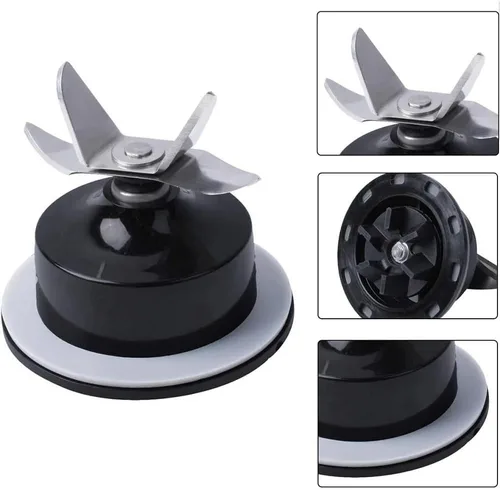 Vista 4 de Cuchilla de licuadora 990140200, compatible con juntas, ajuste, compatible con Hamilton, Beach 908 909 939 990140200 pieza de repuesto
