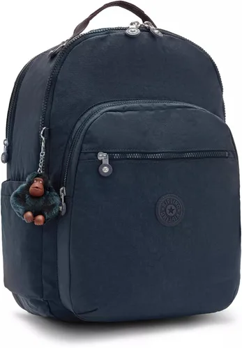 Vista 5 de Mochila Kipling Seoul extra grande para laptop de 17", Grande True Blue Tonal 2