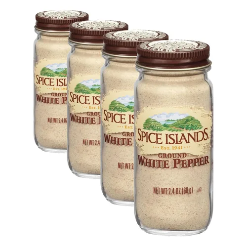 Vista 5 de Spice Islands Pimienta blanca molida, 2.4 onzas