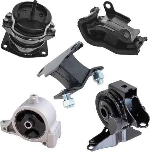 Vista 100 de TRQ Kit de montaje de motor de transmisión de motor de 5 piezas compatible con Ford Five Hundred Montego 6sp Auto AT 2005 - 2007