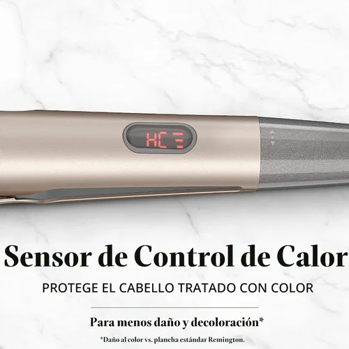 Vista 6 de Remington PRO 1 "Multi-styler con tecnología Twist & Rizle, protección de color de color, Champagne, S16A11 (S16A10) Multiestilizador de 1 pulgada