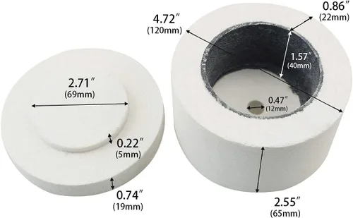 Vista 3 de WICAND Horno de microondas para bricolaje Fusión de vidrio Herramientas de fabricación de joyas