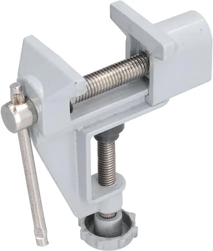 Vista 8 de Tornillo de mesa, herramienta de tornillo de banco y tubería, abrazadera multifuncional para mesa resistente, abrazadera de tornillo de banco