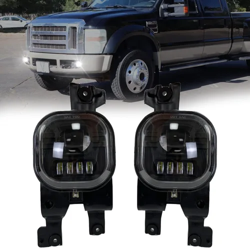 Vista 21 de Luces antiniebla LED y DRL para compatibles con Dodge Dakota 1997 1998 1999 2000/Dodge Durango 1998-2000, un par de luces antiniebla delanteras