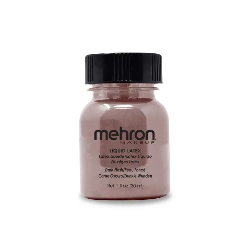 Vista 15 de Mehron - Látex líquido para maquillaje Maquillaje de efectos especiales Halloween Pegamento de látex para piel Pegamento para prótesis 1 fl