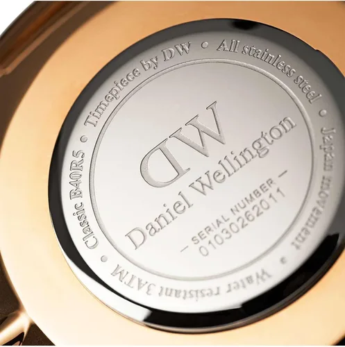 Vista 4 de Daniel Wellington Edición Limitada Clásico Suffolk40mm Mens Reloj Rose Gold dw00100120