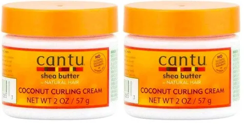 Vista 2 de Cantu Crema de rizo de coco natural de manteca de karité 2 onzas