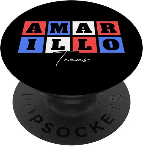 Vista 6 de Amarillo Texas Travel Vacation Souvenir PopSockets MagSafe PopGrip para iPhone