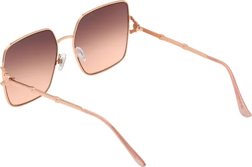 Vista 4 de Jessica Simpson Women's J6226 Geometric Metal Square Sunglasses with Uv400 Protection. Glam Gifts for Her, 61 Mm