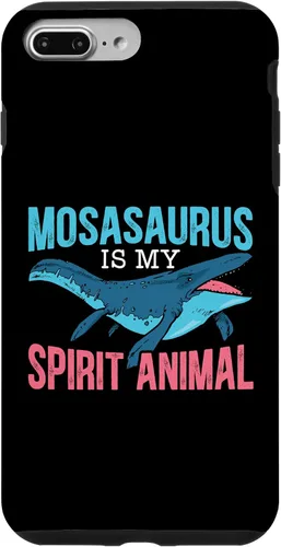 Vista 9 de Funda de dinosaurio para iPhone 15 Mosasaurus Is My Spirit Animal Paleontólogo