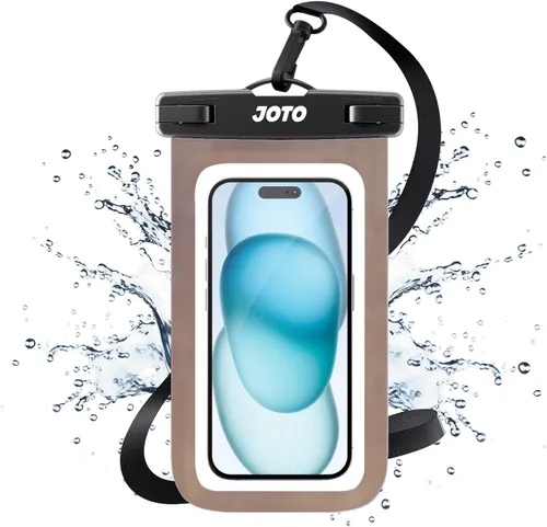 Vista 18 de JOTO Funda universal impermeable de hasta 7 pulgadas para iPhone 17 Air 16 15 14 13 12 11 Plus Pro Max, IPX8 bolsa seca para teléfono celular XR X