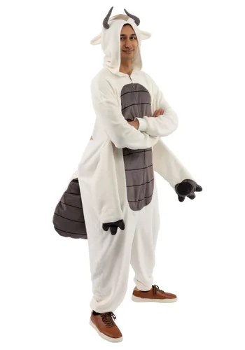 Vista 8 de Disfraz de Onesie de Appa para Adultos de Avatar: The Last Airbender Multicolor