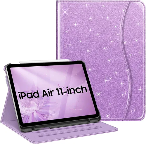 Vista 30 de Fintie Funda tipo libro para iPad Air de 11 pulgadas y iPad Air de 5ª/4ª Negro