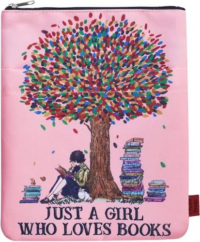 Vista 36 de Funda de libro para los amantes de los libros, protector de libros, fundas de libro para libros de tapa blanda, tela lavable, fundas de libro