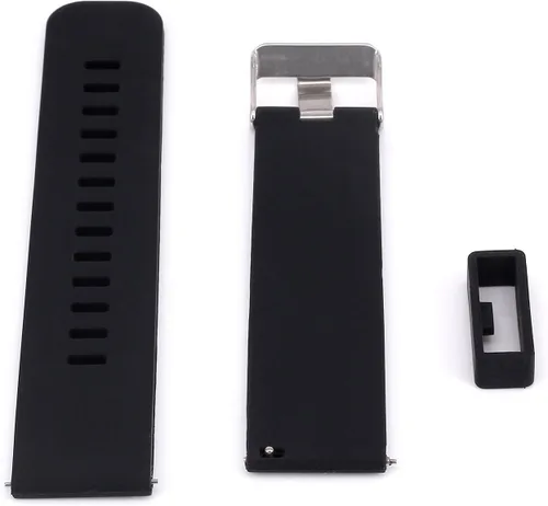 Vista 7 de Correa de silicona para Samsung Galaxy Gear 2 R380, Neo R381, Live R382, LG G Watch W100/W110/W150, Asus Zenwatch y Pabble Time Ticwatch Smart Watch