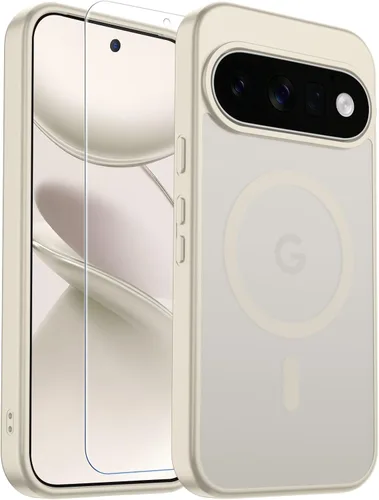 Vista 88 de SUPFINE Funda magnética para Google Pixel 10 Pro XL con protector de pantalla (imanes integrados) (protección contra caídas de grado militar)