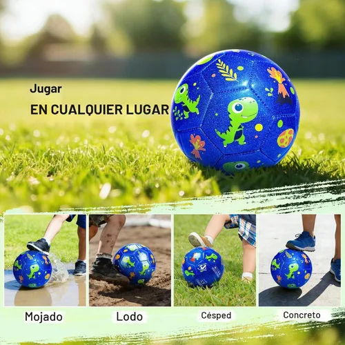 Vista 6 de Richball Balón de fútbol para niños pequeños, pelota de fútbol para niños