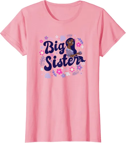 Vista 15 de Disney Encanto Isabela Madrigal Big Sister - Camiseta floral, gris, S Asfalto