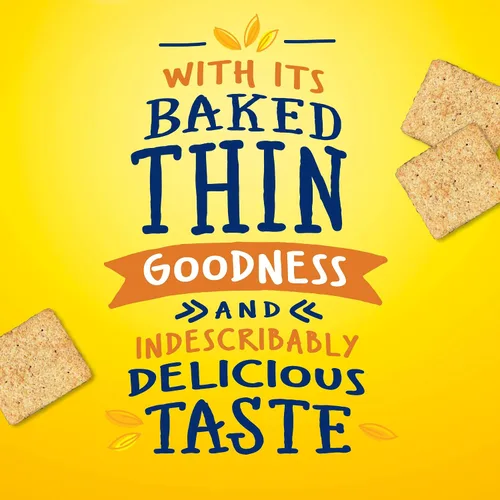 Vista 10 de Wheat Thins Galletas Integrales con un Toque de Sal de Grano Entero de Baja Sodio, 6 Cajas de 9.1 oz Cada Una