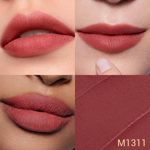 Vista 2 de FLORASIS Blooming Rouge Love Lock Lápiz Labial Lápiz Labial Esculpidor de Larga Duración Acabado Mate Nebuloso Ligero Nutritivo para Uso Diario