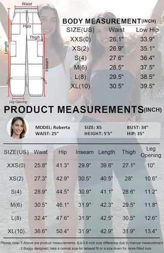 Vista 8 de DISCIPBUSH - Pantalones cargo holgados para mujer, pantalones parachute para mujer, pantalones rave, pantalones Y2K, atuendos de festival para mujer