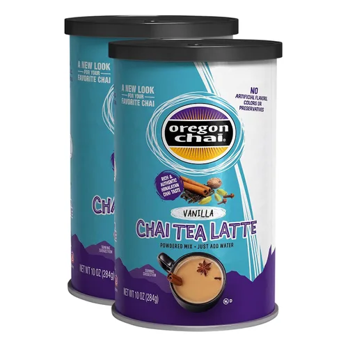 Vista 16 de Oregon Chai Mezcla Original de Té Chai Latte en Polvo, 3 Libras (Paquete de 1)