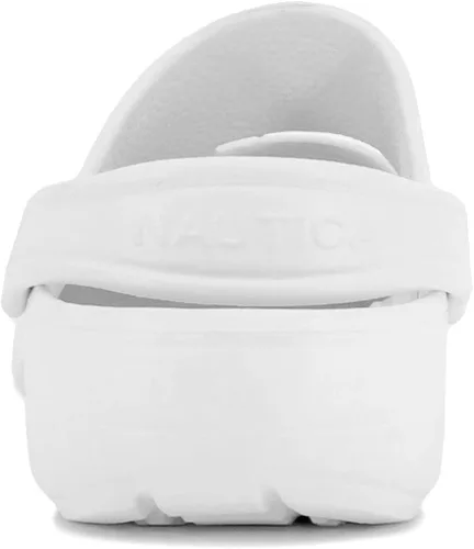 Vista 3 de Nautica Zuecos para mujer - Sandalias deportivas - Zapatos de agua sin cordones con correa trasera ajustable - Zapatos deportivos de playa - River