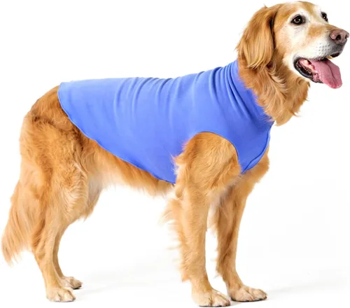 Vista 9 de Abrigo elástico de lana para perro, ropa suave y cálida para perro, suéter elástico para mascotas, lavable en lavadora, ecológico, para todo el año