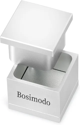 Vista 4 de [1.5X1.5] Molde de preprensa sólido 6061 Molde de preprensa de aluminio para prensado de flores (blanco plateado 1.5 x 1.5)