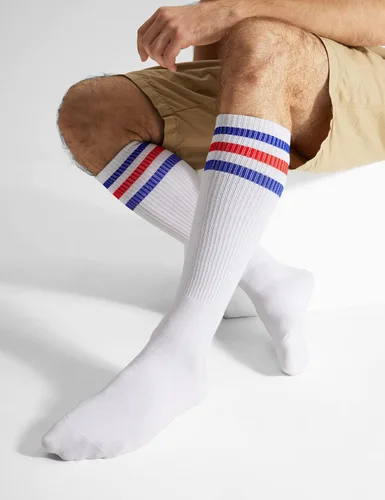 Vista 5 de Joulli Calcetines blancos hasta la rodilla de 1 a 3 pares