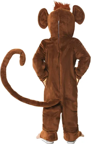 Vista 2 de Disfraz de Halloween de Funky Monkey para bebé, disfraz de bebé con capucha, fundas para botas y guantes