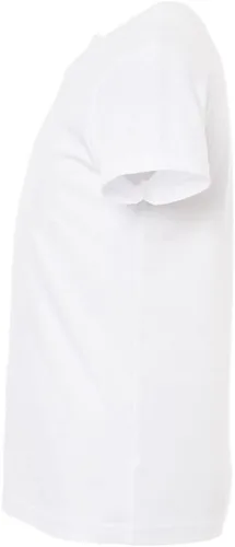 Vista 3 de Bella Canvas 3001Y - Camiseta de manga corta para jóvenes, Mezcla blanca sólida