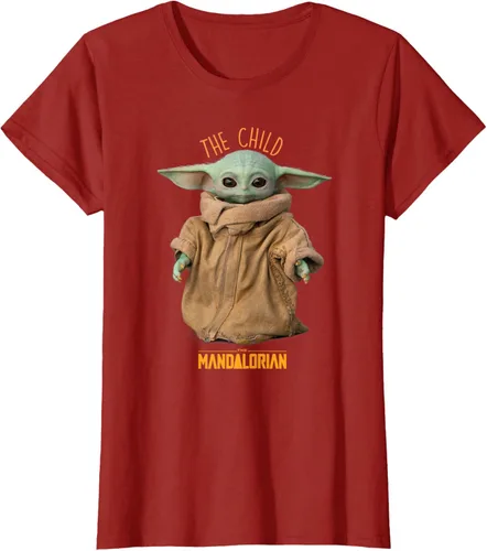 Vista 51 de Star Wars The Mandalorian Grogu The Child Photo Pose - Camiseta linda Negro