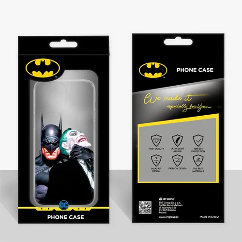 Vista 2 de ERT GROUP Funda de teléfono móvil para Xiaomi REDMI Note 10 / 10S original y con licencia oficial de DC, Batman i Joker 001, ajuste óptimo a