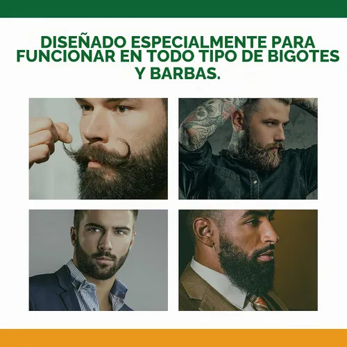Vista 5 de Clubman Cera para bigote – Cera para bigote para hombres de sujeción fuerte, color neutro, incluye cepillo de peinado, paquete para colgar, 0.5 onzas