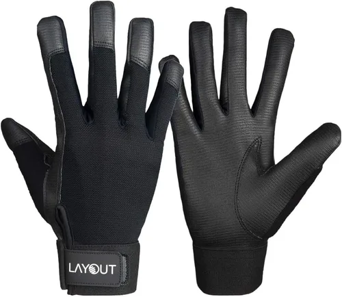 Vista 5 de Guantes para frisbee Layout Ultimate - ¡Agarre y fricción máximos para mejorar tu juego! Perfectos para Ultimate, DG y todos los deportes de disco!